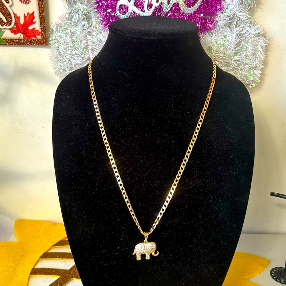 Cadena 18 k gold plated